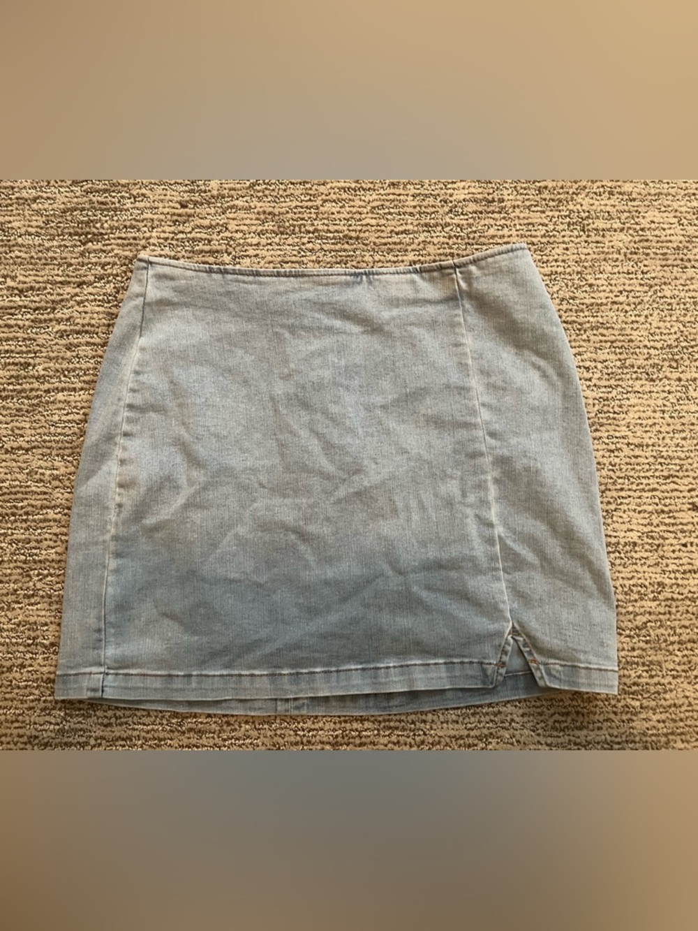 wild fable Light Blue Denim Mini Skirt